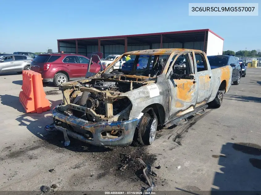2021 Ram 2500 Tradesman 4X4 6'4 Box VIN: 3C6UR5CL9MG557007 Lot: 45584061