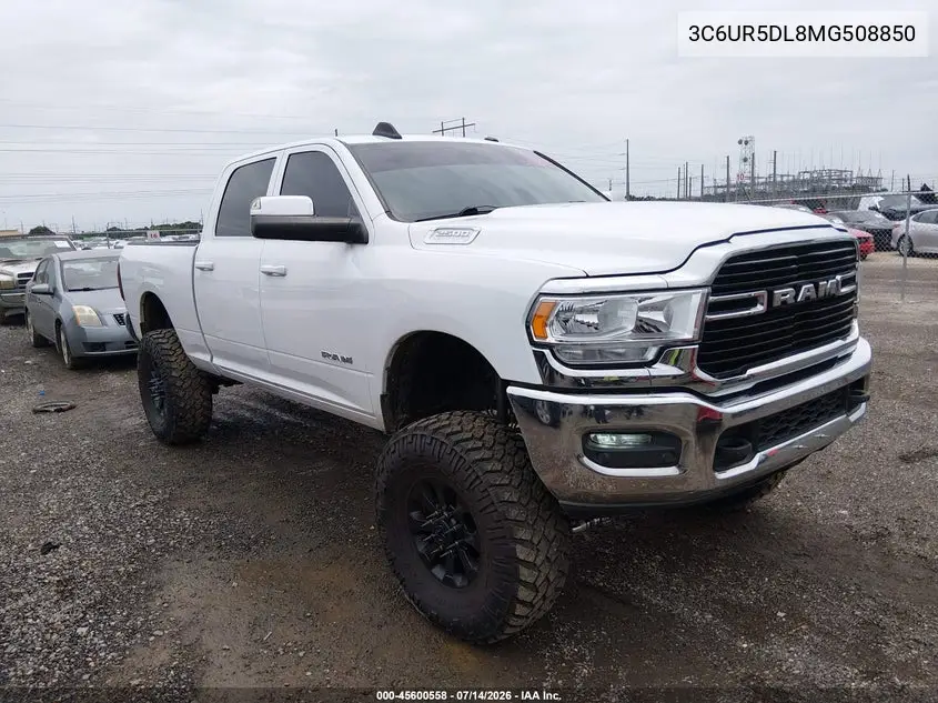 2021 Ram 2500 Big Horn 4X4 6'4 Box VIN: 3C6UR5DL8MG508850 Lot: 45600558