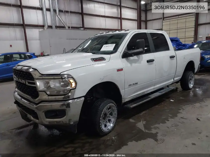 3C6UR5DJ2NG350196 2022 Ram 2500 Lone Star 4X4 6'4 Box