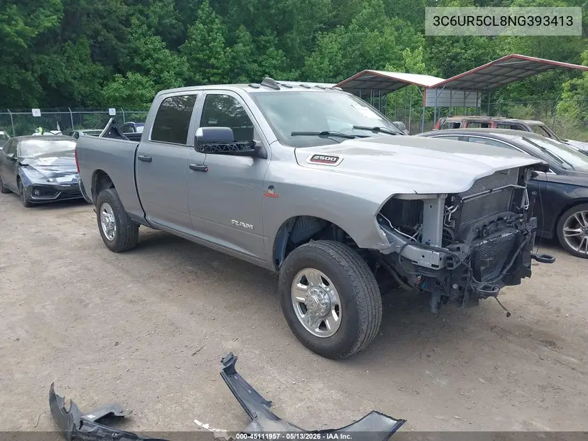 3C6UR5CL8NG393413 2022 Ram 2500 Tradesman 4X4 6'4 Box