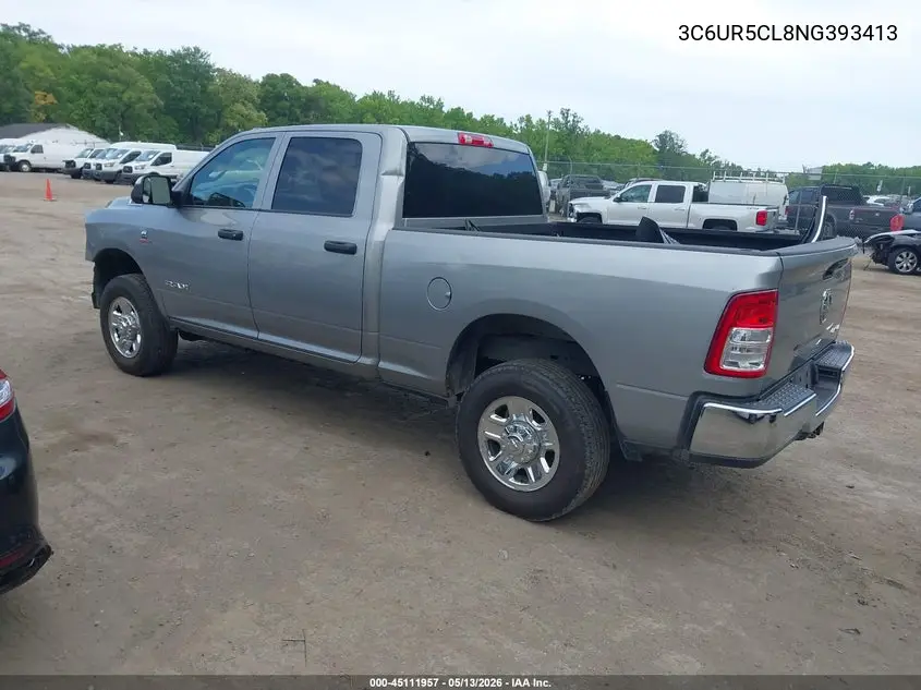 3C6UR5CL8NG393413 2022 Ram 2500 Tradesman 4X4 6'4 Box