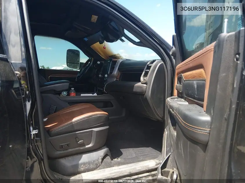 2022 Ram 2500 Limited Longhorn 4X4 6'4 Box VIN: 3C6UR5PL3NG117196 Lot: 45375113