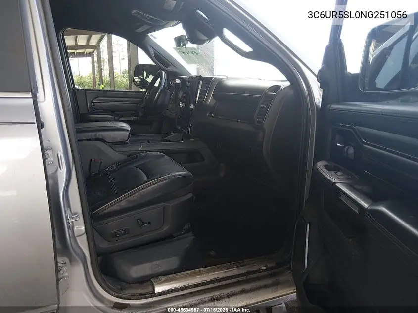 2022 Ram 2500 Limited 4X4 6'4 Box VIN: 3C6UR5SL0NG251056 Lot: 45634987