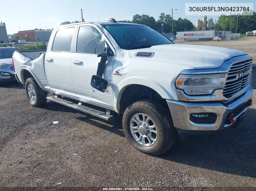 2022 Ram 2500 Laramie 4X4 6'4 Box VIN: 3C6UR5FL3NG423784 Lot: 45643993