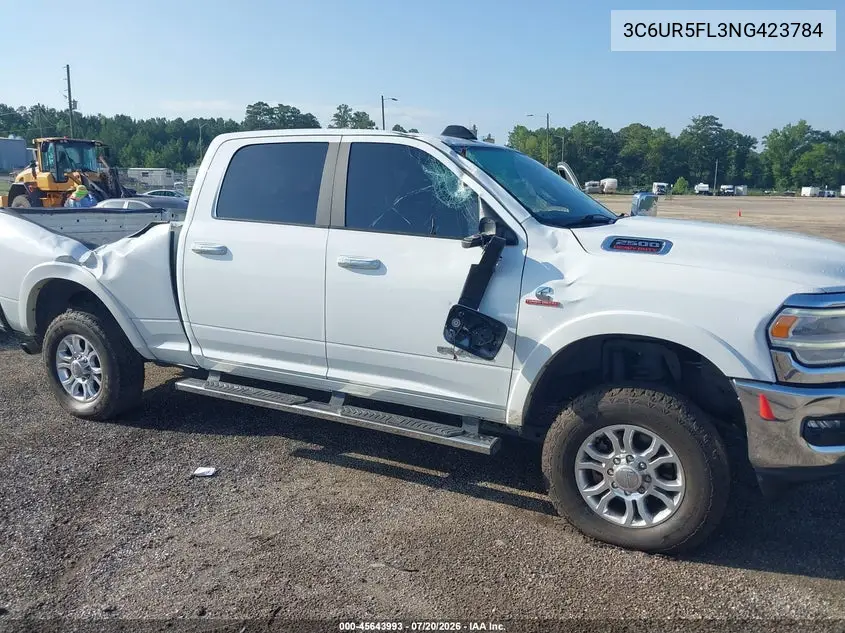 2022 Ram 2500 Laramie 4X4 6'4 Box VIN: 3C6UR5FL3NG423784 Lot: 45643993