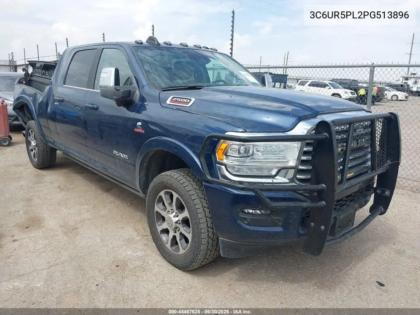 2023 Ram 2500 Limited Longhorn 4X4 6'4 Box VIN: 3C6UR5PL2PG513896 Lot: 45467825