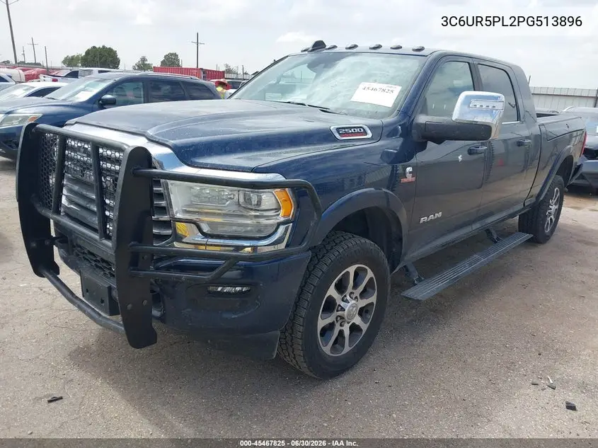 2023 Ram 2500 Limited Longhorn 4X4 6'4 Box VIN: 3C6UR5PL2PG513896 Lot: 45467825