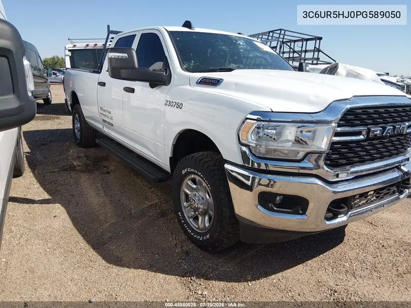 2023 Ram 2500 Tradesman 4X4 8' Box VIN: 3C6UR5HJ0PG589050 Lot: 45580529