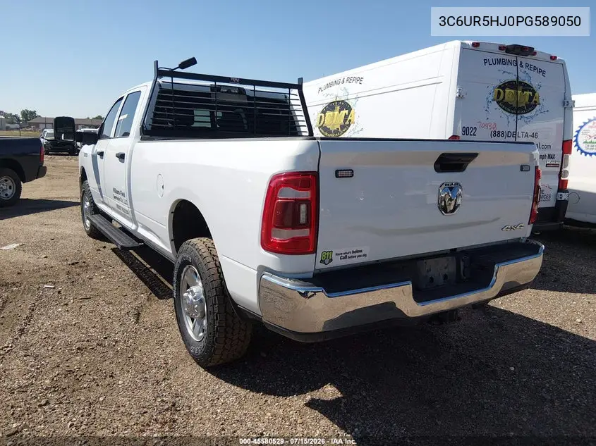 2023 Ram 2500 Tradesman 4X4 8' Box VIN: 3C6UR5HJ0PG589050 Lot: 45580529