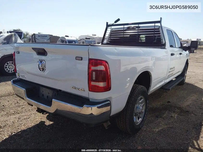 2023 Ram 2500 Tradesman 4X4 8' Box VIN: 3C6UR5HJ0PG589050 Lot: 45580529