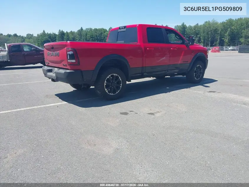 2023 Ram 2500 Power Wagon Rebel 4X4 6'4 Box VIN: 3C6UR5EL1PG509809 Lot: 45646738