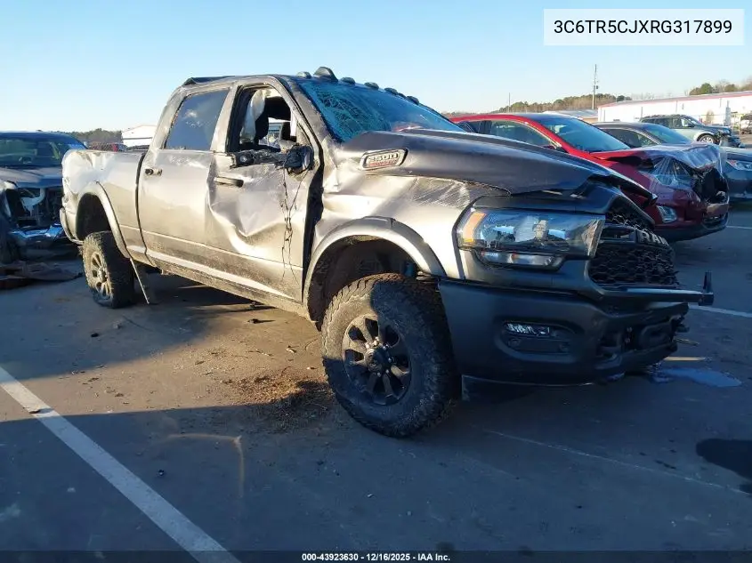 3C6TR5CJXRG317899 2024 Ram 2500 Tradesman 4X4 6'4 Box