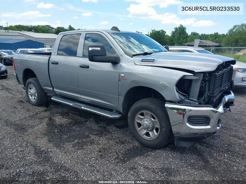 2024 Ram 2500 Tradesman 4X4 6'4 Box VIN: 3C6UR5CL5RG233530 Lot: 45291324