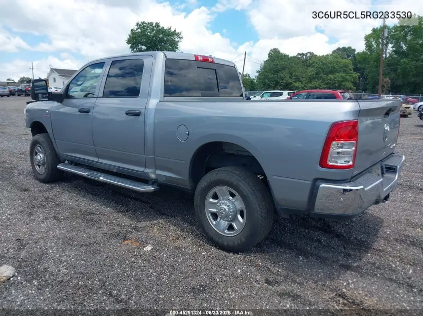 2024 Ram 2500 Tradesman 4X4 6'4 Box VIN: 3C6UR5CL5RG233530 Lot: 45291324