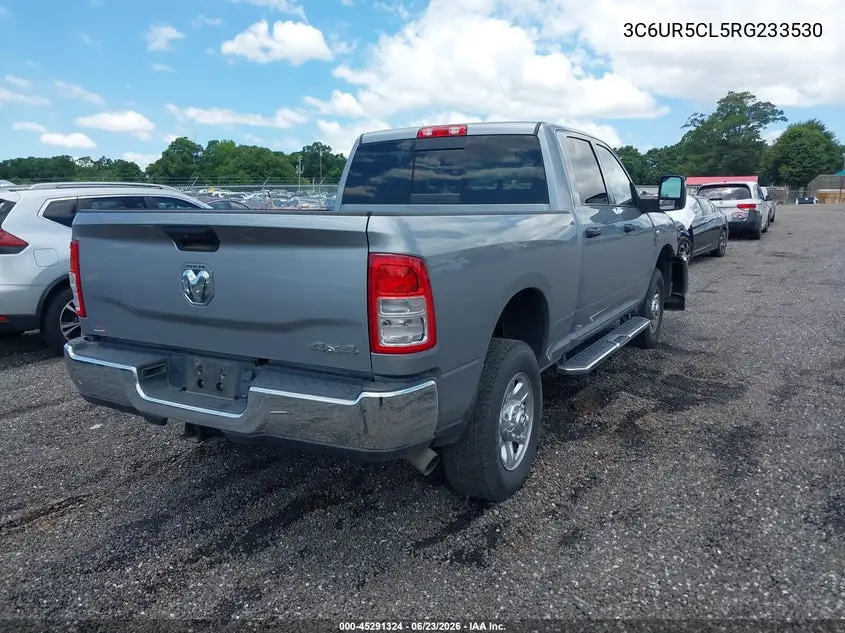2024 Ram 2500 Tradesman 4X4 6'4 Box VIN: 3C6UR5CL5RG233530 Lot: 45291324