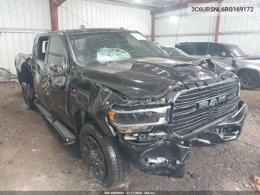 2024 Ram 2500 Laramie Crew Cab 4X4 6'4 Box VIN: 3C6UR5NL6RG169172 Lot: 45659454
