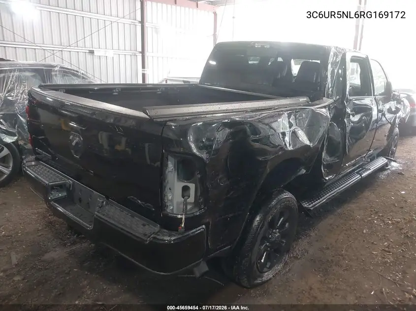 2024 Ram 2500 Laramie Crew Cab 4X4 6'4 Box VIN: 3C6UR5NL6RG169172 Lot: 45659454