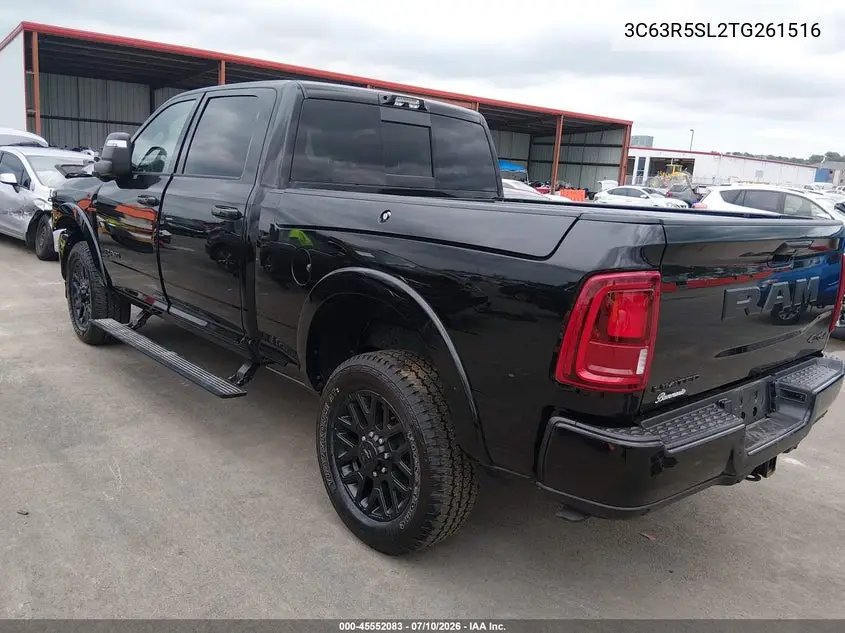 2026 Ram 2500 Limited 4X4 6'4 Box VIN: 3C63R5SL2TG261516 Lot: 45552083