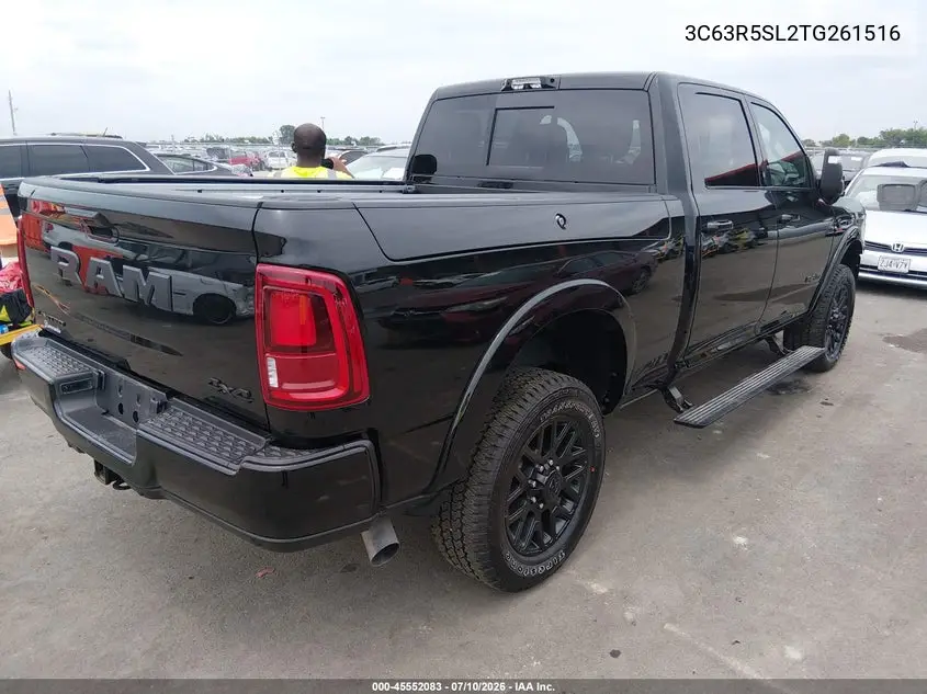 2026 Ram 2500 Limited 4X4 6'4 Box VIN: 3C63R5SL2TG261516 Lot: 45552083