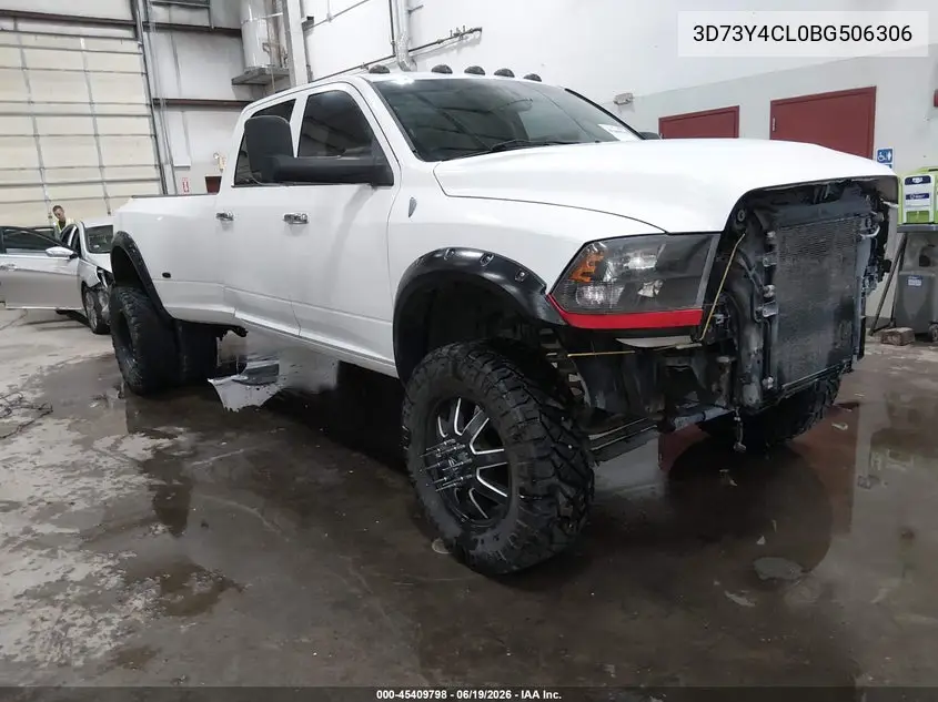 2011 Ram Ram 3500 Laramie VIN: 3D73Y4CL0BG506306 Lot: 45409798