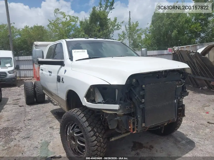 2012 Ram 3500 Laramie Longhorn/Limited Edition VIN: 3C63DRNL2CG157822 Lot: 45403488
