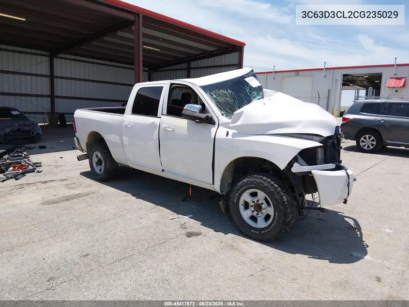 2012 Ram 3500 St VIN: 3C63D3CL2CG235029 Lot: 45417672
