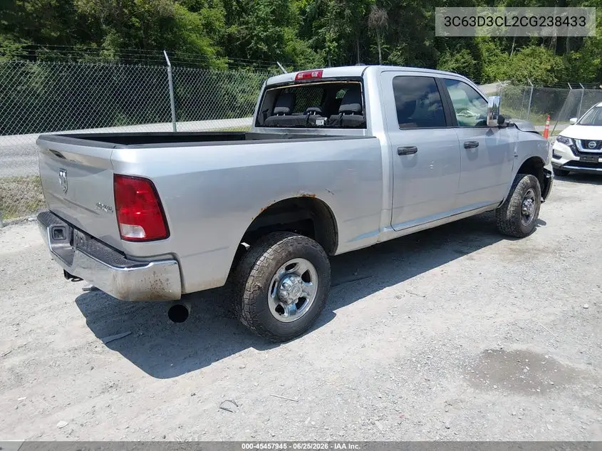2012 Ram 3500 St VIN: 3C63D3CL2CG238433 Lot: 45457945
