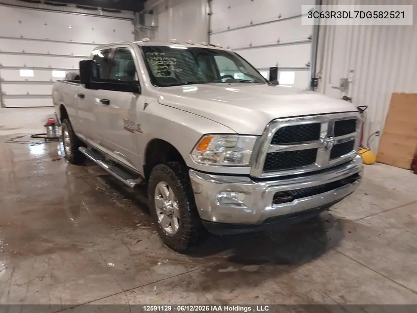 2013 Ram 3500 Slt VIN: 3C63R3DL7DG582521 Lot: 12591129