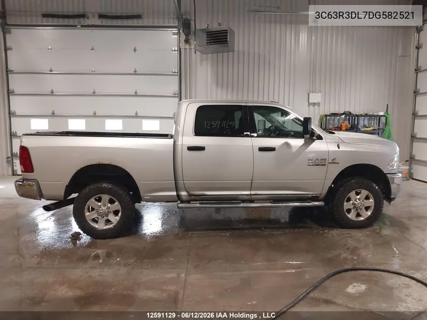 2013 Ram 3500 Slt VIN: 3C63R3DL7DG582521 Lot: 12591129