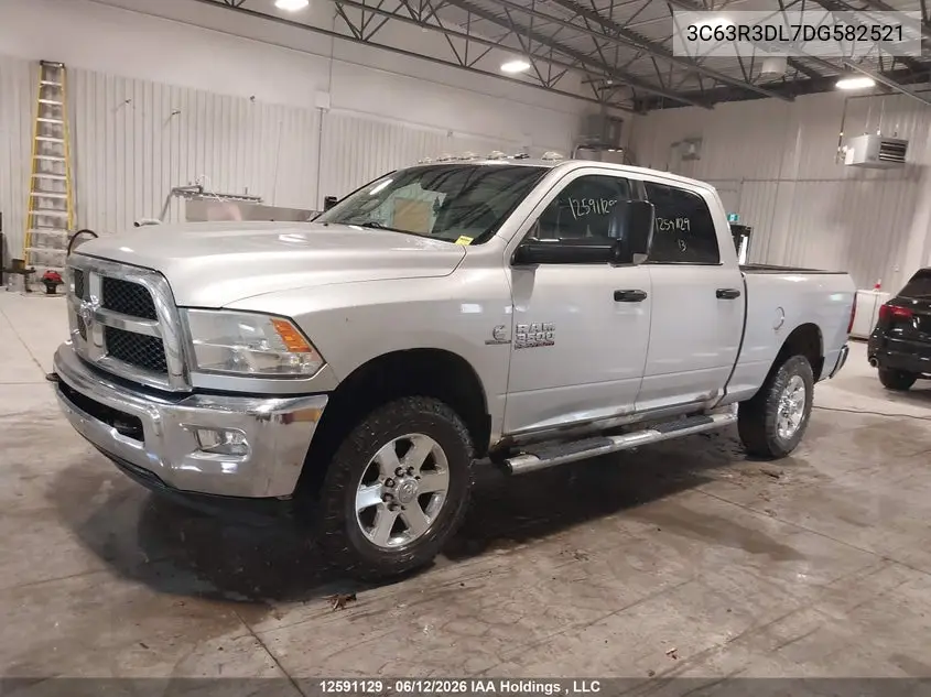 2013 Ram 3500 Slt VIN: 3C63R3DL7DG582521 Lot: 12591129