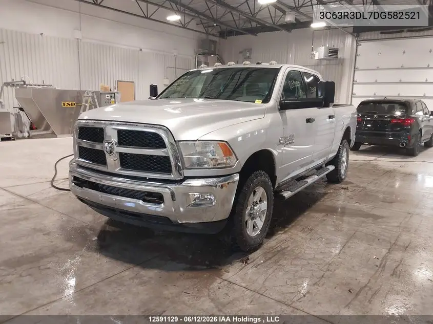 2013 Ram 3500 Slt VIN: 3C63R3DL7DG582521 Lot: 12591129