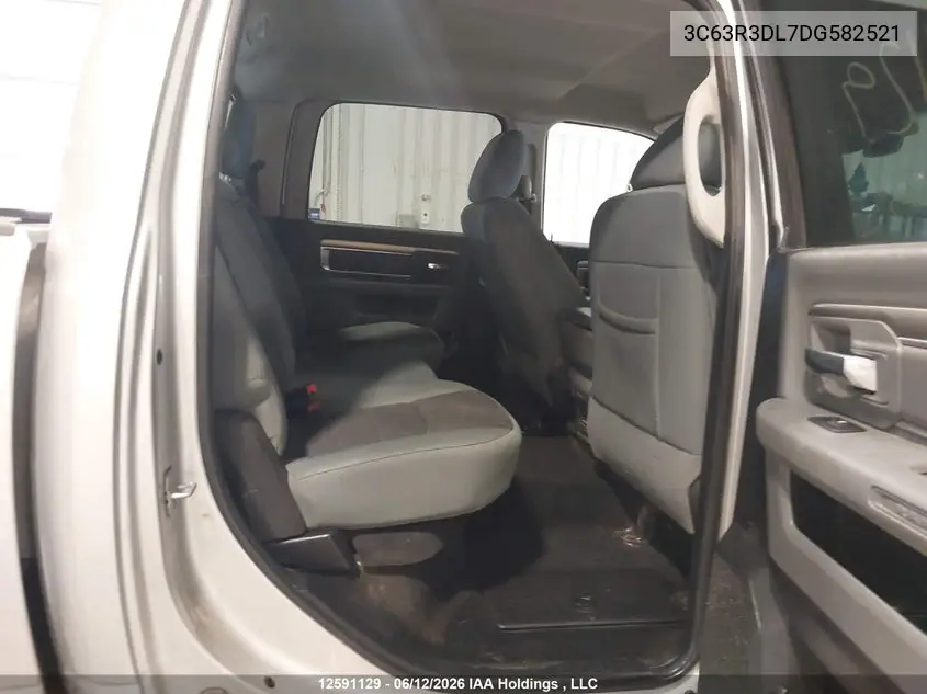 2013 Ram 3500 Slt VIN: 3C63R3DL7DG582521 Lot: 12591129