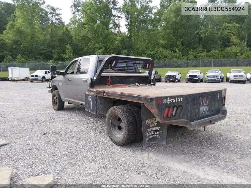 2013 Ram 3500 Slt VIN: 3C63RRHL3DG554924 Lot: 45398961