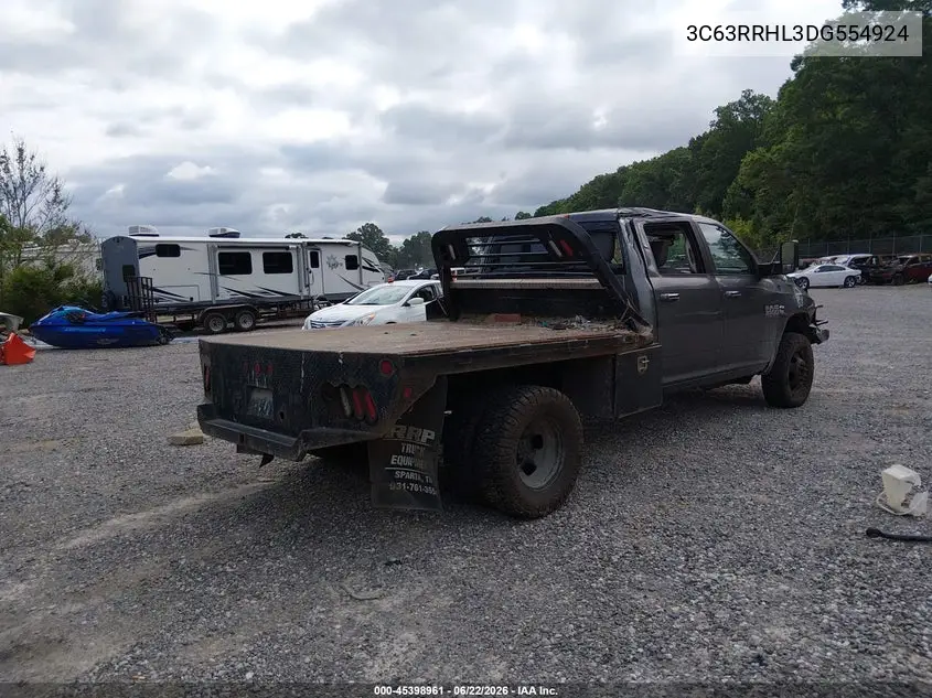 2013 Ram 3500 Slt VIN: 3C63RRHL3DG554924 Lot: 45398961
