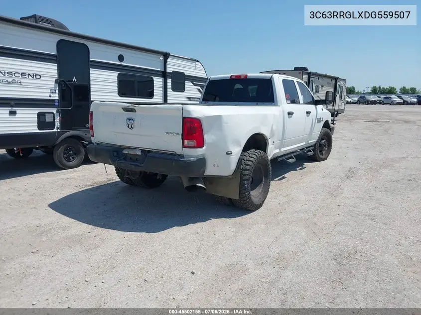 2013 Ram 3500 Tradesman VIN: 3C63RRGLXDG559507 Lot: 45502155