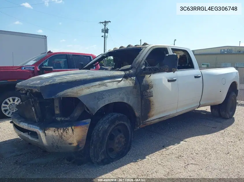 2014 Ram 3500 Tradesman VIN: 3C63RRGL4EG306748 Lot: 45262918