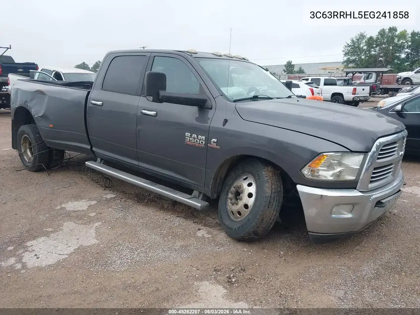 2014 Ram 3500 Lone Star VIN: 3C63RRHL5EG241858 Lot: 45282207