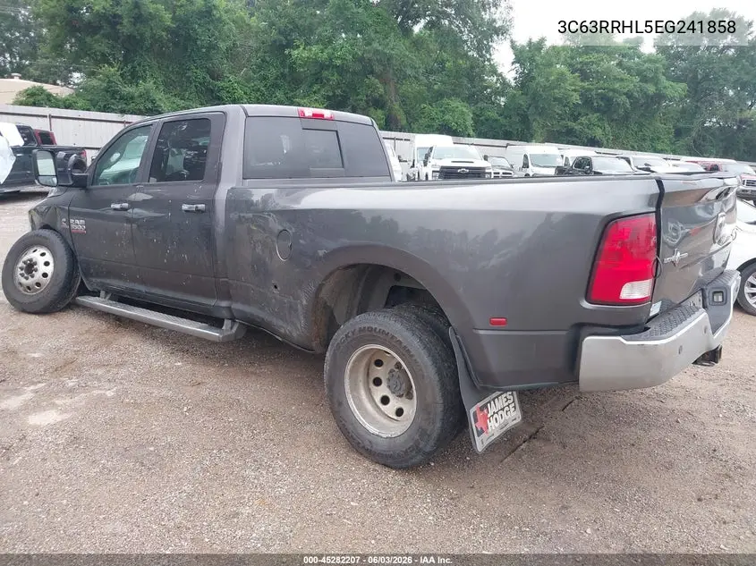 2014 Ram 3500 Lone Star VIN: 3C63RRHL5EG241858 Lot: 45282207