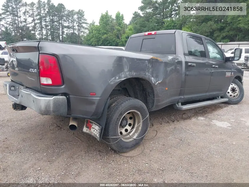 2014 Ram 3500 Lone Star VIN: 3C63RRHL5EG241858 Lot: 45282207