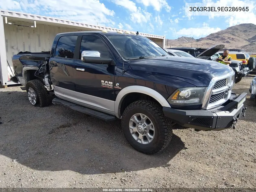 2014 Ram 3500 Laramie VIN: 3C63R3EL9EG286965 Lot: 45314490