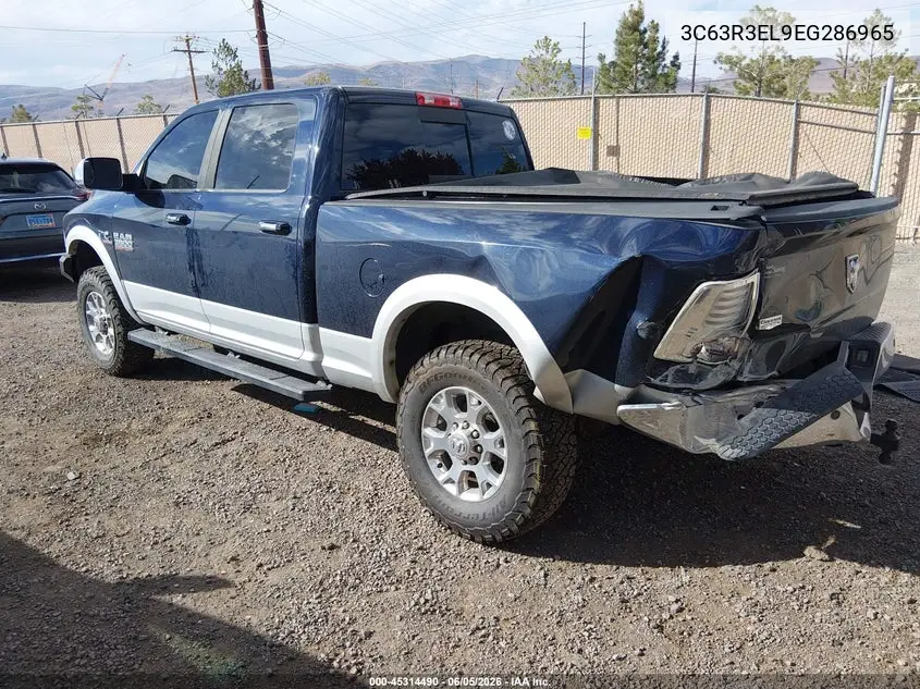 2014 Ram 3500 Laramie VIN: 3C63R3EL9EG286965 Lot: 45314490