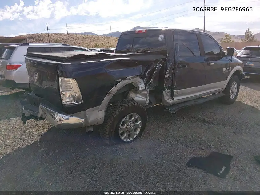 2014 Ram 3500 Laramie VIN: 3C63R3EL9EG286965 Lot: 45314490