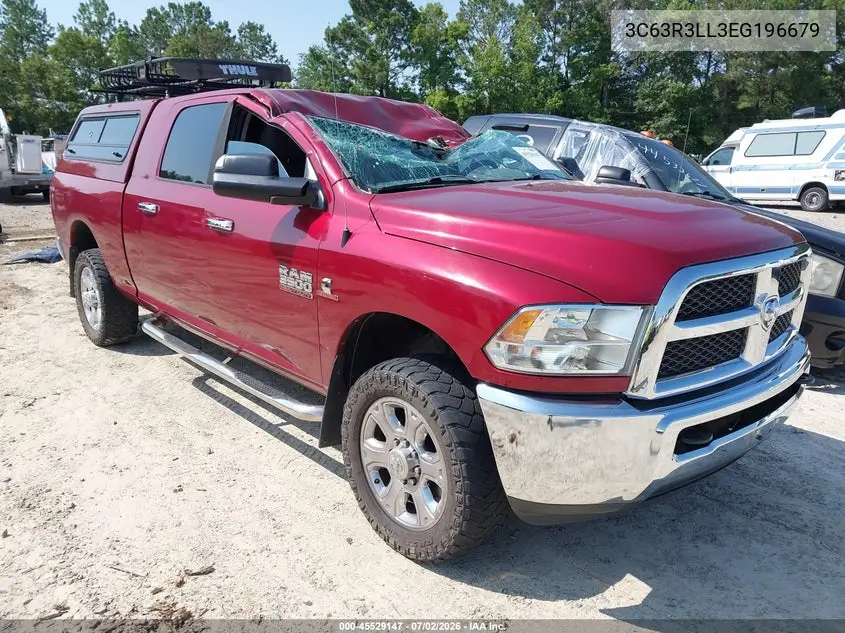2014 Ram 3500 Slt VIN: 3C63R3LL3EG196679 Lot: 45529147