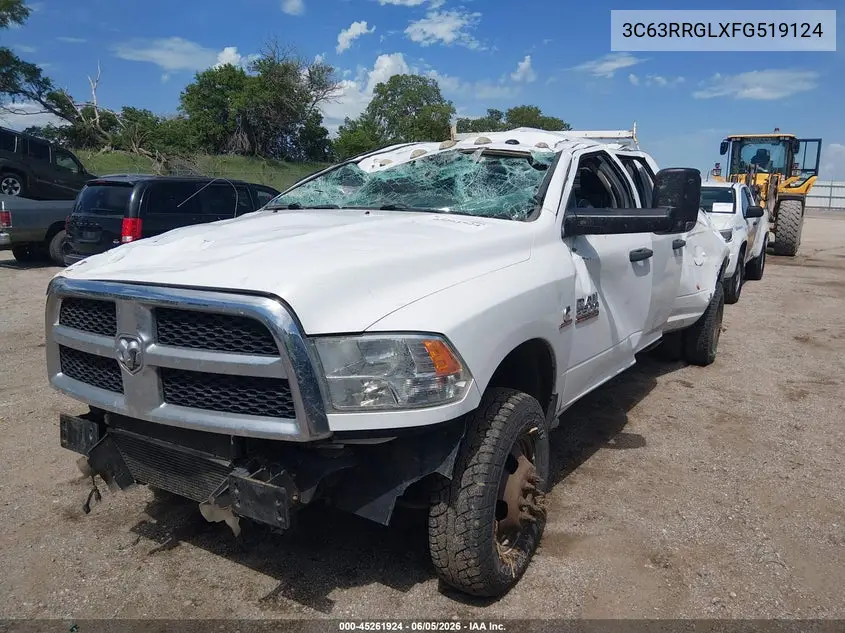 2015 Ram 3500 Tradesman VIN: 3C63RRGLXFG519124 Lot: 45261924