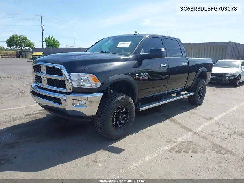 2015 Ram 3500 Slt VIN: 3C63R3DL5FG703078 Lot: 45266380