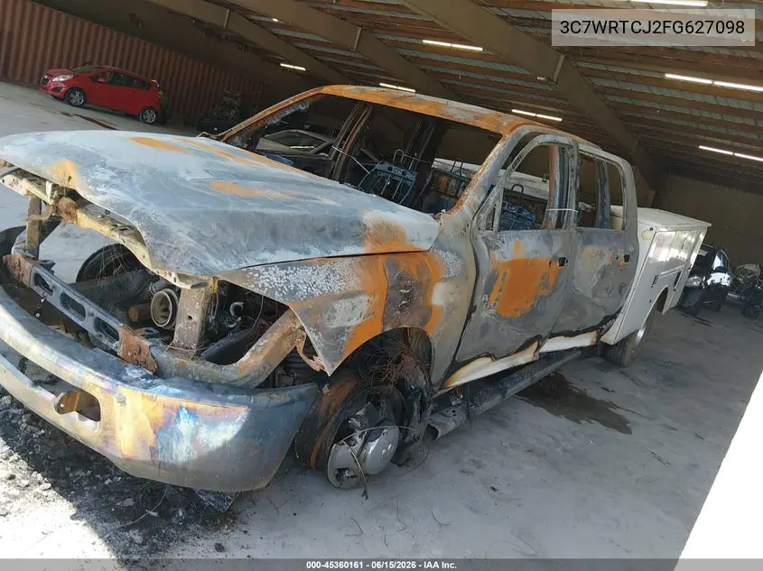 2015 Ram 3500 Chassis Tradesman/Slt/Laramie VIN: 3C7WRTCJ2FG627098 Lot: 45360161