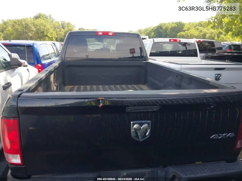 2017 Ram 3500 Tradesman 4X4 8' Box VIN: 3C63R3GL5HG775283 Lot: 45158948