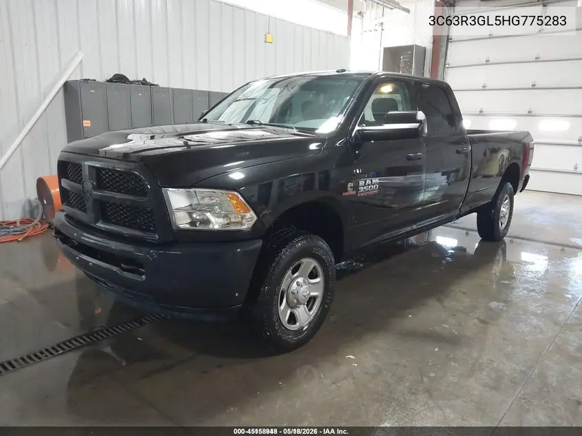 2017 Ram 3500 Tradesman 4X4 8' Box VIN: 3C63R3GL5HG775283 Lot: 45158948