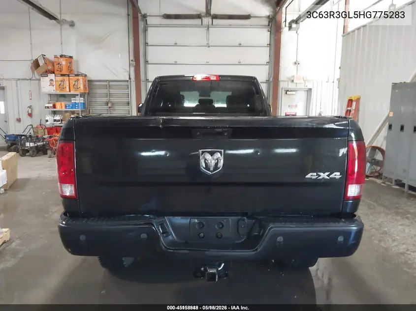 2017 Ram 3500 Tradesman 4X4 8' Box VIN: 3C63R3GL5HG775283 Lot: 45158948