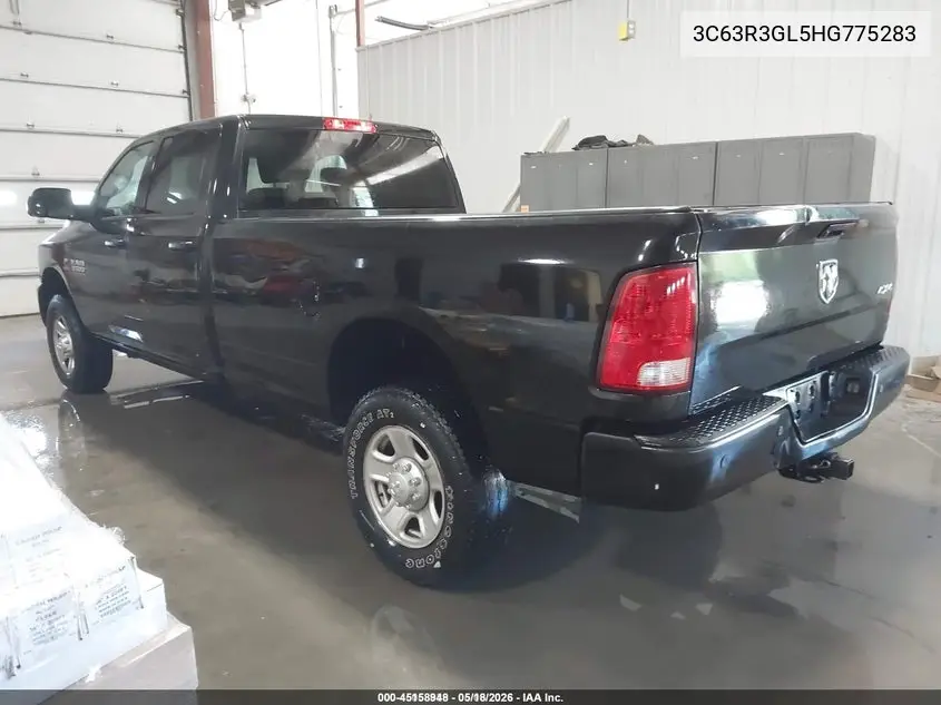 2017 Ram 3500 Tradesman 4X4 8' Box VIN: 3C63R3GL5HG775283 Lot: 45158948